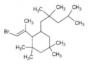 Rubber oligomer C21H39Br E-isomer